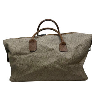 Dior Boston Bag Beige Diorissimo Canvas Travel Bag